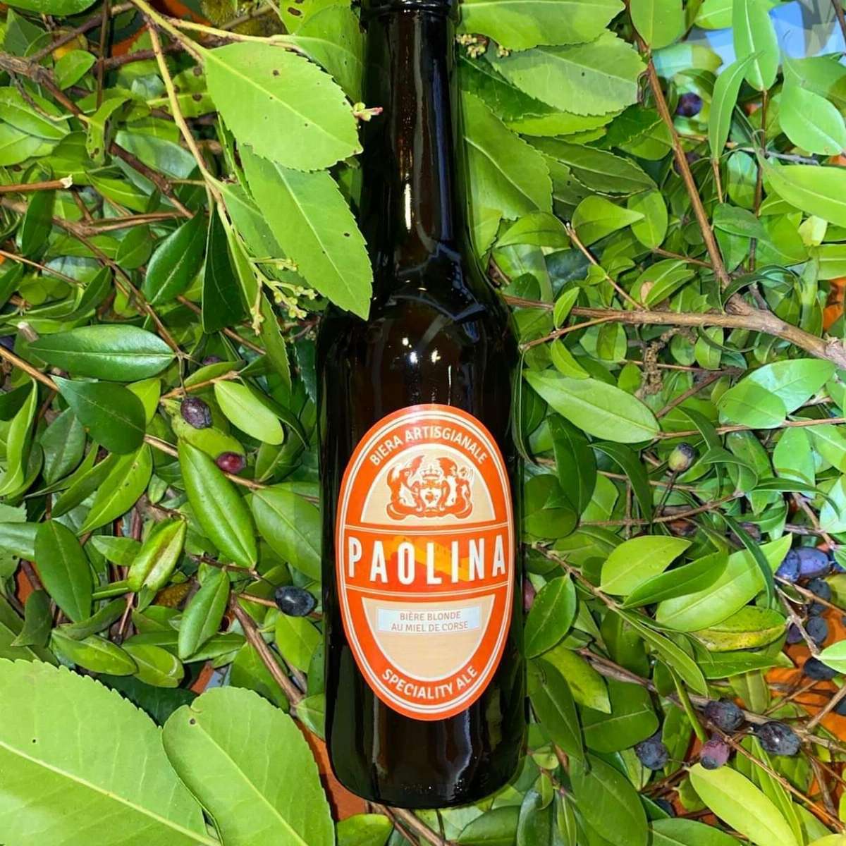 Bière Artisanale BLONDE au Miel de Corse - PAOLINA