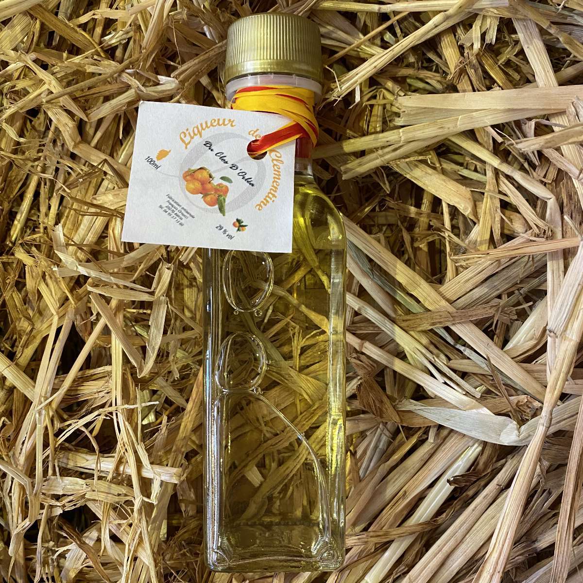 Liqueur de Clémentine - Du Clos d'Orléa - 100ml
